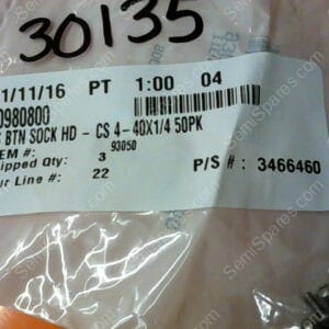 93050 | SS BTN SOCK HD-CS 4-40X1/4 50PK 93050 (PACKAGE OF 50)
