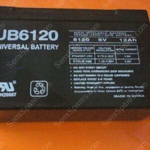 GU-9232-00 | BATTERY, BP12-6, UB6120, 6 VOLT, 12AMP