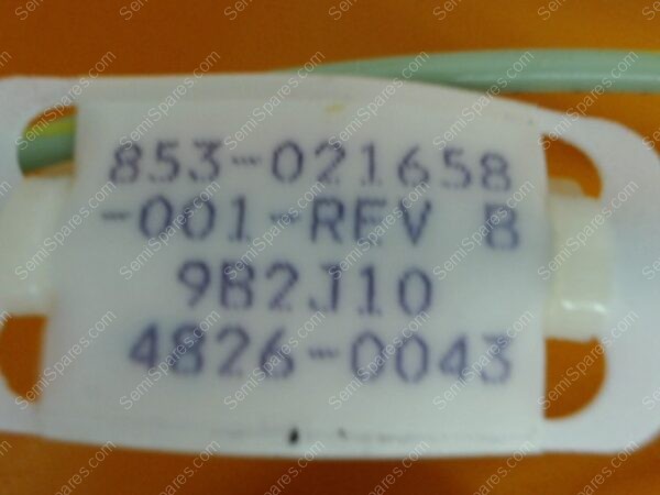 853-021658-001 | ASSY, HEATER, RIGHT VAC. MANIF - Image 2