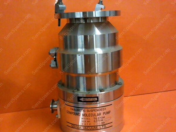 TG370M | OSAKA VACUUM, LTD MAGENETIC SUSPENDED COMPOUND MOLECULAR PUMP TG370M S/N G370M - Image 2