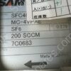 SFC480E-2 | SAM MFC SF6 200 SCCM, 7C0683