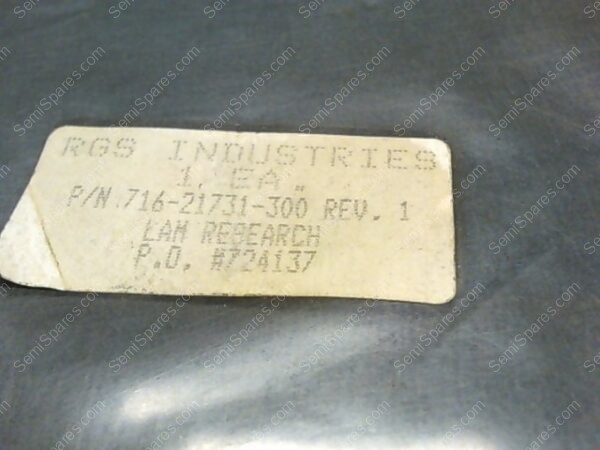 716-021731-300 | INSUL, LL PUMP, ISO-ETCH