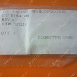 IN-0780-00 | INSULATOR, PLASMA FLOOD GUN, E17042140, I9