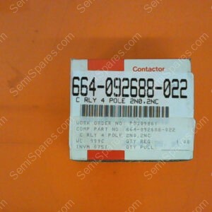 664-092688-022 | C RLY 4 POLE 2N0,2NC