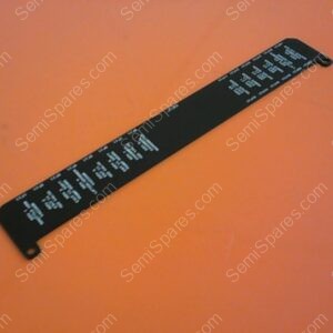 714-013638-001 | PLATE  VALVE LABEL  SMC-NARROW