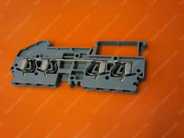 CSC2.5T2-2 | CONNECTWALL CSC2.5T2-2 2.5MM  CONNECTION SPR CLAMP TERMINAL BLOCK - GREY