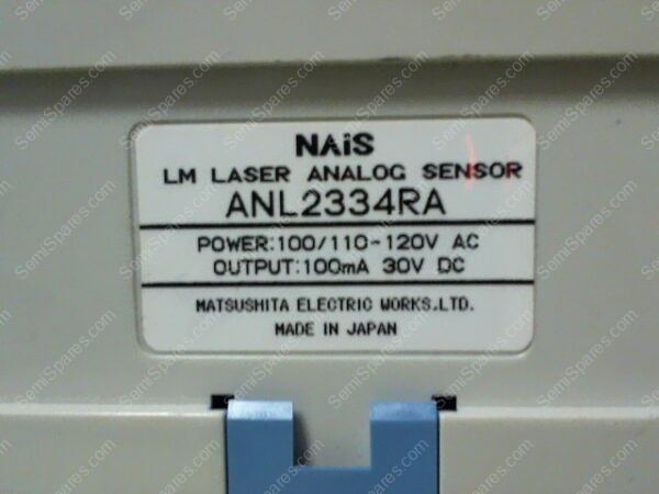 ANL2334RA | MASUSHITA NAIS LASER ANALOG SENSOR LM200 POWER 100/110-120V AC - Image 2