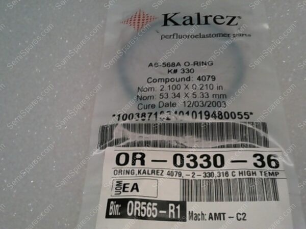 OR-0330-36 | O RING KALREX 4079-2-330,316 C HIGH
