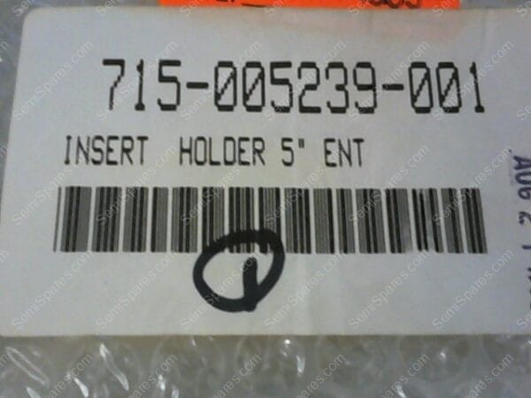 715-005239-001 | INSERT  HOLDER 5" ENT