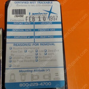 MF-0351-00 | MFC,PFD->UNIT,UFC-1100A,PH3,40 SCCM,LTO