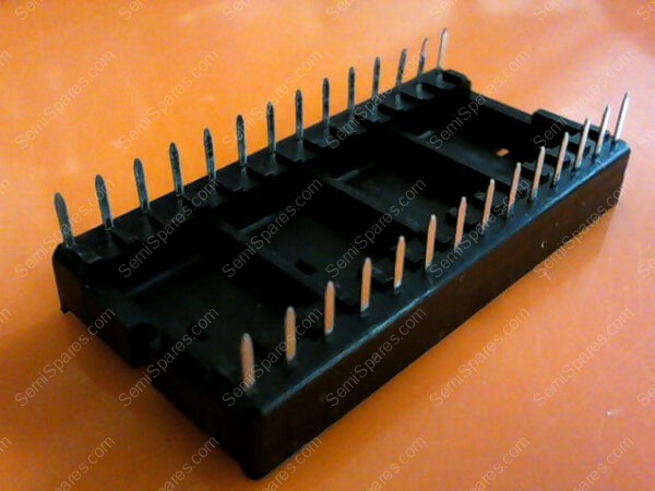 318-AG19DC | 18 PIN DUAL WIPE OPEN FRAME IC SOCKET AUGAT 318-AG19DC