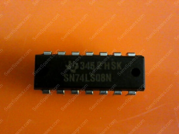 SN74LS08N | QUAD 2-INPUT AND LOGIC GATE, 4.75 → 5.25 V, 14-PIN PDIP - Image 3