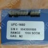 UFC-1660 | MASS FLOW CONTROLLER METAL SEAL,000SCCM,N2,S/N9543008800
