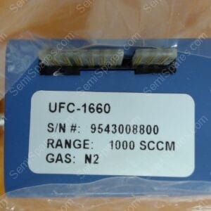 UFC-1660 | MASS FLOW CONTROLLER METAL SEAL,000SCCM,N2,S/N9543008800