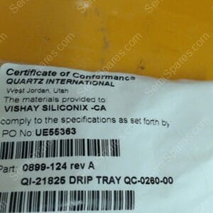 QC-0260-00 | DRIP TRAY,300-0023,FURN G-2