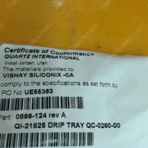 QC-0260-00 | DRIP TRAY,300-0023,FURN G-2