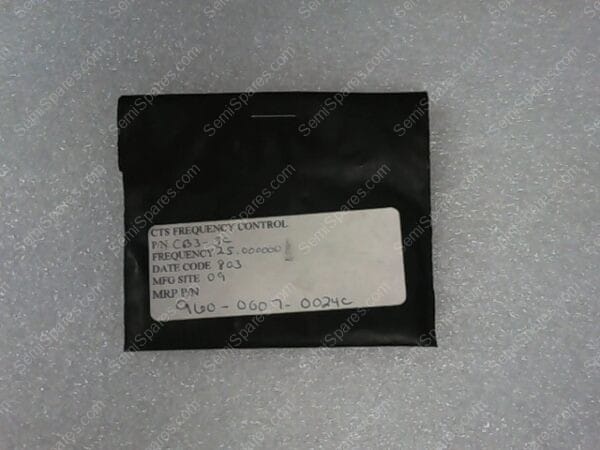 CB3-3C | CTS FREQUENCY CONTROL