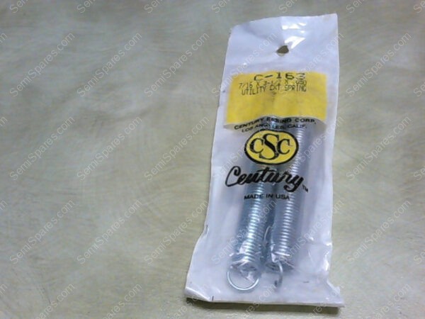 C-163 | C-163 7/16 X 3-1/2 X .050 UTILITY EXT SPRING
