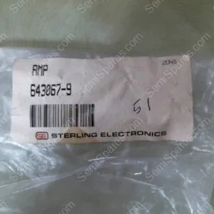 643067-9 | STERLING ELECTRONICS STRAIN RELIEF COVERS 09P MTA156 MOLDED COVER