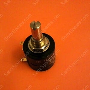 MH22B-10 | ETI POT; HYBRID; REST 5 KILOHMS; PANEL; 10 TURNS; PWR-RTG 2W; SHAFT DIA 0.25LN