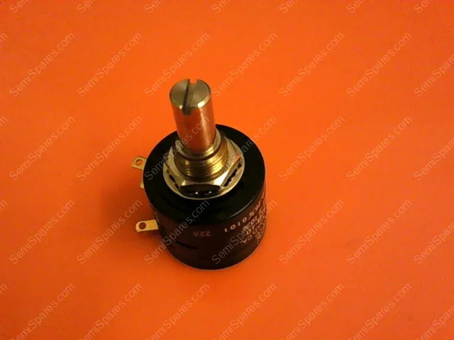 MH22B-10 | ETI POT; HYBRID; REST 5 KILOHMS; PANEL; 10 TURNS; PWR-RTG 2W; SHAFT DIA 0.25LN