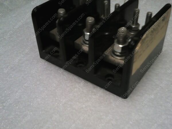 66233 SHAWMUT | POWER DISTRUBUTION BLOCK 3/8-1-1/8 STUD 3 POLE 400A 6812 MAX CSA RATING 600V