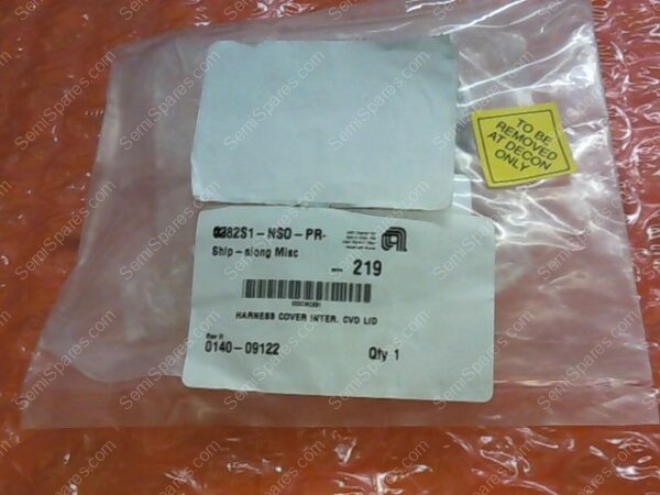 0140-09122 | HARNESS COVER INTER CVD LID,P/N 0140-09122