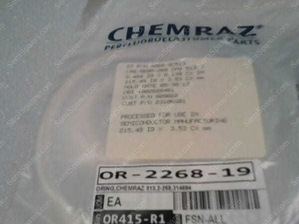 OR-2268-19 | O-RING CHEMRAZ 513, 2-268, 314684