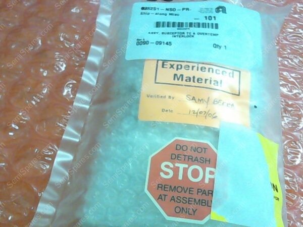 0090-09145 | ASSY SUSCEPTOR TC & OVERTEMP INTCK,P/N 0090-09145 - Image 2