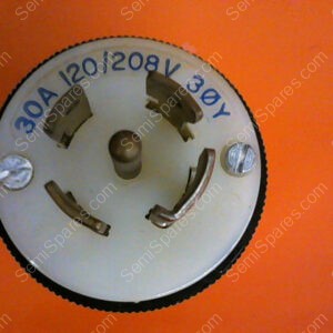30A120 | HUBBELL 30A 120/208V TWIST LOCK TURN & PULL PLUG