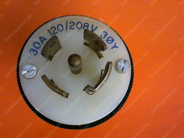 30A120 | HUBBELL 30A 120/208V TWIST LOCK TURN & PULL PLUG
