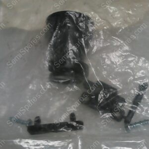 206070-8 | BLACK CONNECTOR BACKSHELL, CABLE CLAMP 15/16-20 UNEF 17