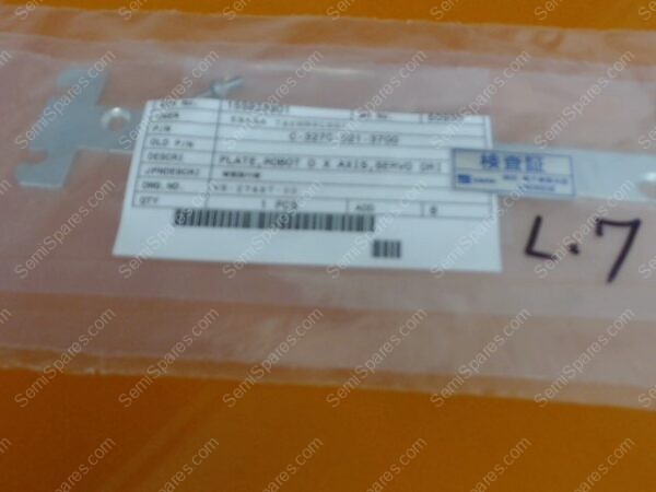 C-3270-021-3700 | PLATE,ROBOT D X AXIS,SERVO,SB-27467-00