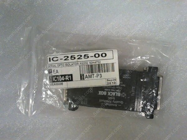 IC-2525-00 | SERIAL OPTP ISOLATOR, RS232, 92H4752