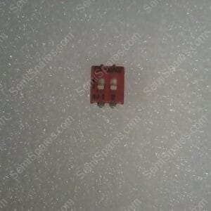 SDA02H0SKD | SWITCH SLIDE DIP SPST 0.025A 24V