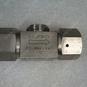 SS-8BK-V47-1C | NUPRO BELLOWS SEALED VALVE
