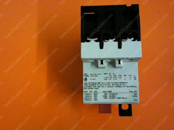 782113-70021 | CUTLER-HAMMER A302HN SERIES A1 MANUEL STARTER/PROTECTOR 3-P, 0.25-4 AMP - Image 3