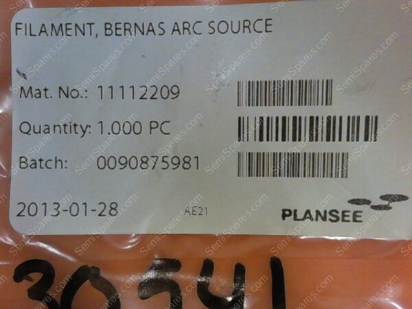 11112209 | FILAMENT BERNAS ARC SOURCE
