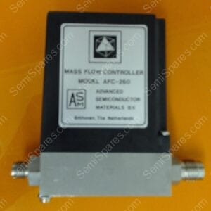 FC-260 | MASS FLOW CONTROLLER MODEL FC-260, 2.5SLM, 02, S/N 9102601