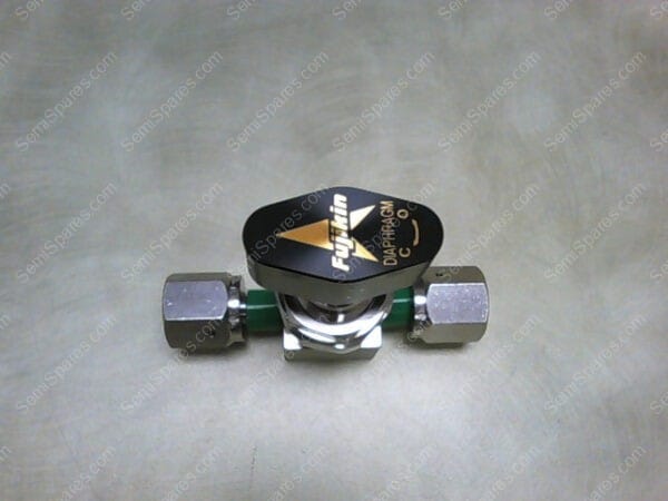 038819 | FUJIKIN 038819 1/4 TURN MANUAL VALVE 1/4 316L-P STAINLESS DIAPHRAGM VALVE - Image 3