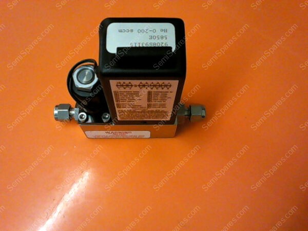 5850 | BROOKS INSTRUMENTS, INC. MASS FLOW CONTROLLER 5850 SERIES E SN-9208S93115