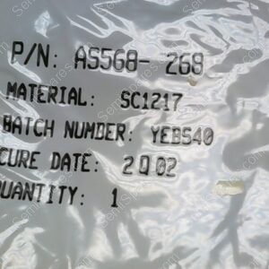 AS568-268 | INTERNATIONAL SEAL CO., AS568-268, White, SC1217, O-Ring