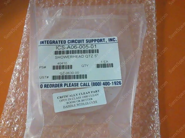 QZ-0630-00 | SHOWERHEAD,A06-005-01,QUARTZ