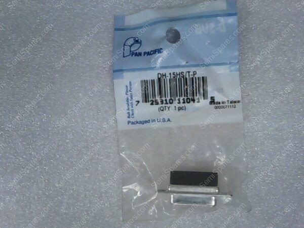 DH-15HS/T-P | 15 PIN FEMALE CRAMP HOUSING TIN-PLATED - Image 2