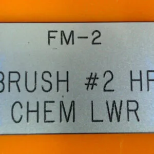 138-885338-073 | LABEL, FM-2 BR#2 HF LWR