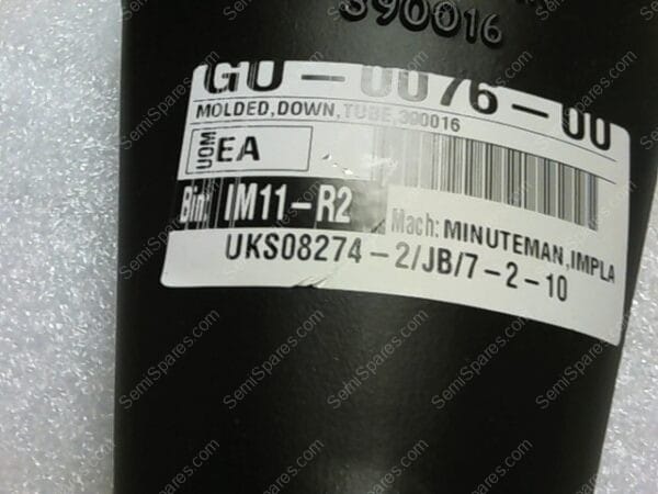 GU-0076-00 | MOLDED, DOWN,TUBE, 390016