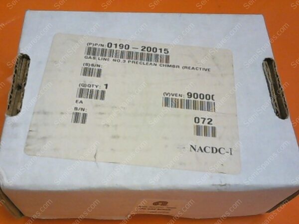 VL-5915-00 | VALVE, MANIFOLD, P/N 0190-20015, AMAT
