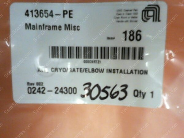 0242-24300 | KIT CRYO GATE ELBOW INSTALLATION - Image 2