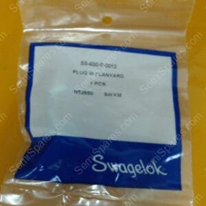 SL-0755-00 | 3/8 PLUG,SS-600-P-0012,INCL. LANYARD