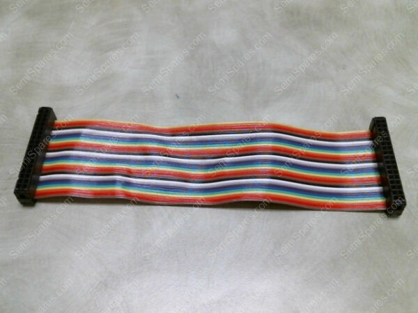 A18081100UX0025 | UXCELL IDC RAINBOW WIRE FLAT RIBBON CABLE 34 PINS 48CM LENGTH 2.54MM PITCH TYPE-B